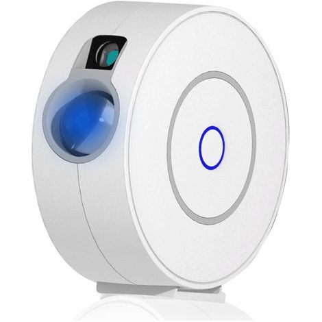 LED Wifi Projecteur Ciel Étoilé,Intelligent Projecteur Étoilé Veilleuse Galaxie,Gradation Contrôle vocal Connexion WiFi Minuterie(Blanc) (1/5)