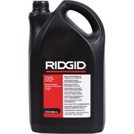 Ridgid Cutting Oil - 5 litres