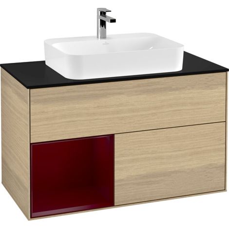 Villeroy & Boch G362HBPC Meuble sous lavabo Finion G36 (1/2)