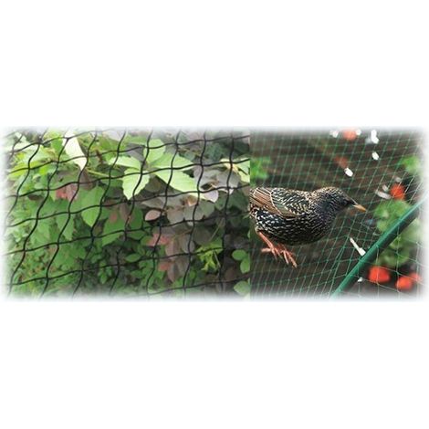 RETE PROTEZIONE PIANTE ANTIUCCELLI IN NYLON DIFENGREEN H400RT. ML 250 (1/5)