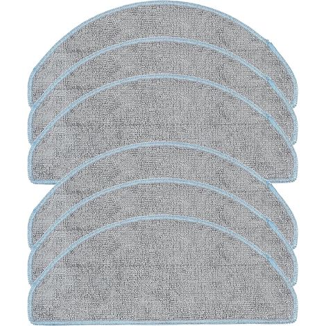 6pcs Cleaning Cloth Replacement Accessories for iRobot Roomba Combo Essential Y0110 Y0112 Y0140 Plus 105 Combo, 205 DustCompactor Combo, Vac Essential Q0110 Q0120 Robot Replacement (1/5)