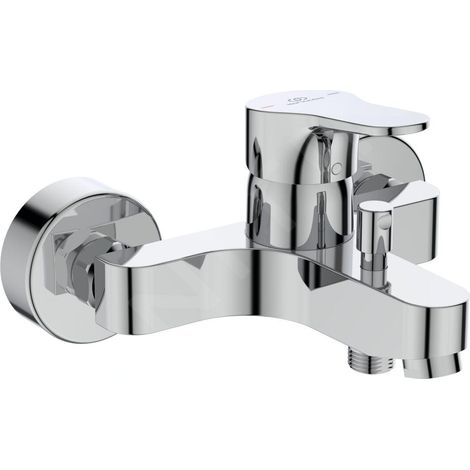 Ideal Standard Mitigeur de bain/douche apparent Cerabase Saillie 161mm Chromé, BC843AA (1/5)