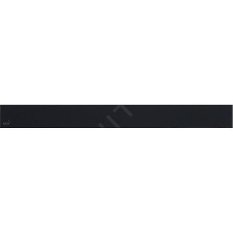 Alca - Grille pour caniveau de douche linéaire 95 cm, verre/noir GL1204-950 (1/3)