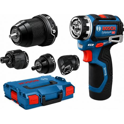 Trapano avvitatore a batteria GSR 12V-32 FC, con 4 accessori, senza batterie né caricabatterie, nella L-BOXX (1/5)