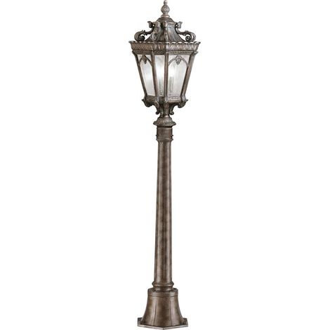 Elstead Tournai - Lanterne extérieure moyenne à 1 lumière pour poteau extérieur Londonderry IP44, E27 (1/5)