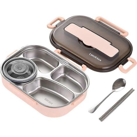 1,5-Liter-Bento-Boxen für Schüler, Lunchboxen für Kinder, 2er-Pack