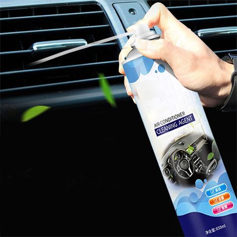 Nettoyant pour climatiseur multifonction anti-taches et mousse pour intérieur de voiture, éliminant les odeurs (1/5)
