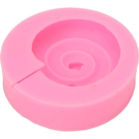 Moule à bougie en forme de biscuit pour aromathérapie, en silicone, pour la fabrication de bougies parfumées, savons et gâteaux. (1/5)