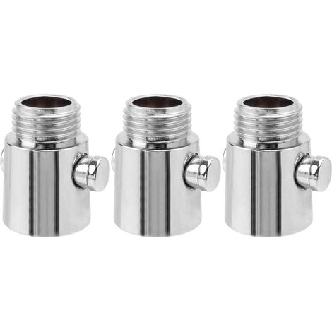 Stop Douche, 3 Pièces Robinet D'arrêT du Pommeau de Douche G1/2, Economiseur D'eau pour Douche Fabriqué en Matériau ABS de Haute qualité, Convient pour La Cuisine ou La Douche (1/4)
