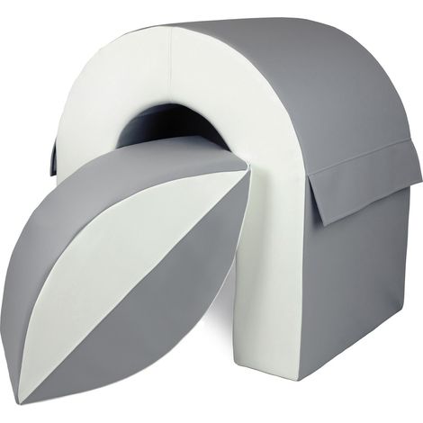 Puente de espuma - 65 cm de alto - crema, gris