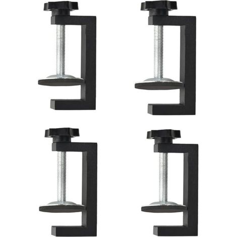 G-Klemmen für die Holzbearbeitung, verstellbare Schraubzwingen für Holz, Set robuster Mini-C-Klemmen für die Holzbearbeitung, universelle Bürozwinge mit stabiler, breiter Backe für (1/4)