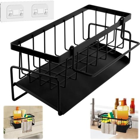 [NEVER USED] Kitchen Storage and Organization, Kitchen Storage, Sink Organizer with Hook for Bathroom and Kitchen Sinks