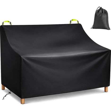 Housse Banc Exterieur 3 Places, Housse canapé de jardin exterieur imperméable, housse salon de jardin exterieur en Tissu Oxford - Imperméable et Résistante aux Déchirures (1/5)