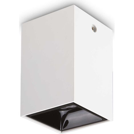 Ideal Lux NITRO Downlight carré monté en surface à LED intégré blanc 2350Lm 3000K