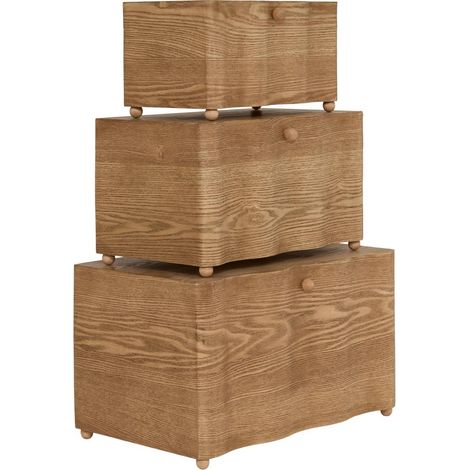 MALLE BOIS NIKITA X3 - Atmosphera créateur d'intérieur (1/5)