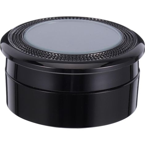 Presentation Box with Lid for Gemstones, Lightweight, Shock-Resistant, Portable Black Alloy Gemstone and Ring Display Box (1/5)