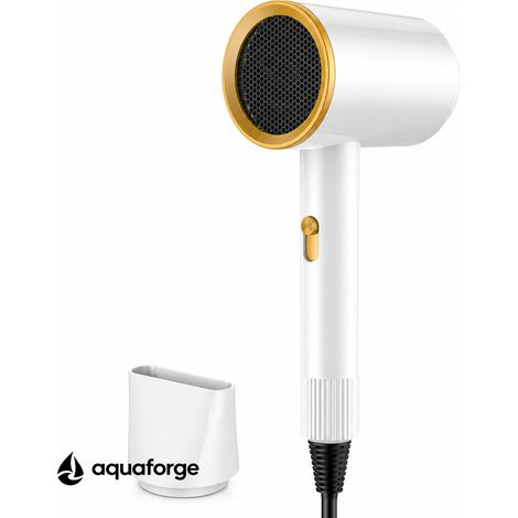Sèche cheveux portable compact 750 W ions négatifs séchage rapide (1/5)