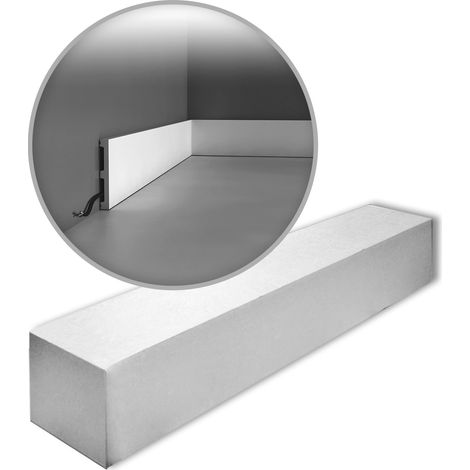 Orac Decor SX163-box AXXENT SQUARE 1 Box 26 pieces Skirtings 52 m