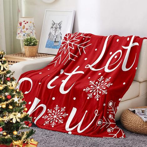 Plaid polaire Noël 100x130 cm 3D imprimé (1/4)