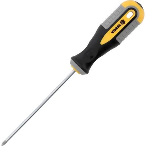 Cacciavite Vorel pz2x100mm punta magnetica impugnatura ergonomica (1/3)