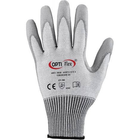 Guante resistente al corte Soft Cut 3, HDPE, Talla 9 (por 12)
