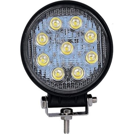 27W LED 12V/24V LED/Halogen-Scheinwerfer, Strahler, Rücklicht, LED-Rundlampe