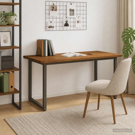 vidaXL Mesa de Comedor Cuadrada 160 x 70 x 75 cm Natural (1/5)