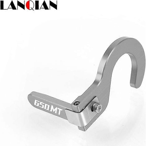 Aplicable a la motocicleta 650MT 2023 para CFMOTO CF MOTO MT650 650 MT 250CLX CLX250 CL-X 250 Extensor de botón de extensión de bocina Accesorios (Plata) (1/5)