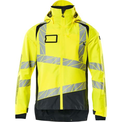 Mascot ACCELERATE SAFE Hard Shell Jacke 19301-231 Gelb/Schwarzblau M 210 g/m² (1/5)