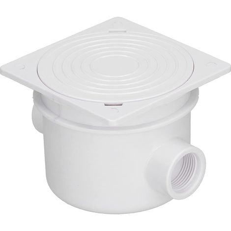 Boîte de raccordement sous-marine, boîte de distribution de lumière étanche pour piscine, boîte de jonction en plastique étanche à la poussière, 10 x 10 cm, pour répartition de la lumière (1/5)