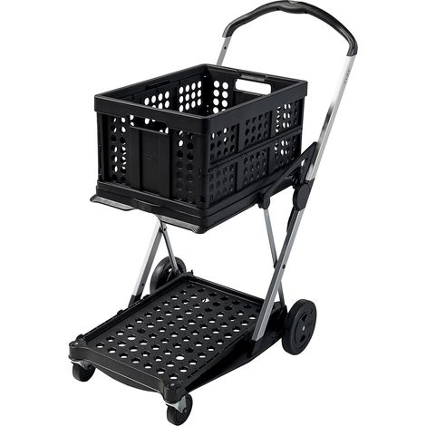 gaerner, Chariot pliable CLAX, avec caisse pliante de 46 l,