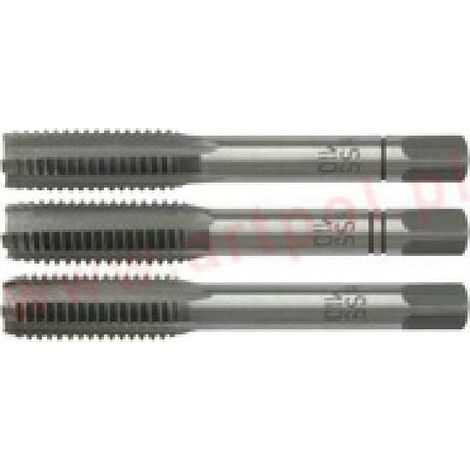 Juego de 3 machos de roscar M18x1.00mm...