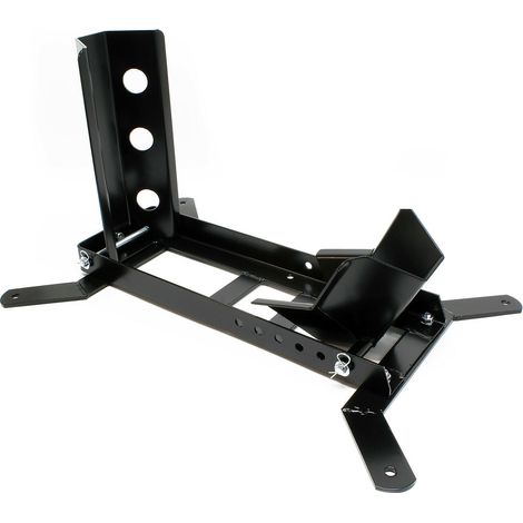 Cavalletto per moto blocca ruota cavalletto regolabile fino a 450 kg cavalletto per moto nero 160002929