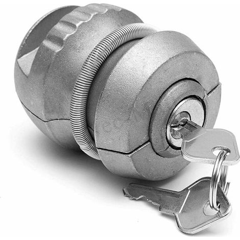 Verrou d'accouplement à boule antivol pour attelage de remorque – Alliage de zinc – Système de verrouillage avec clé – Protection contre le vol (1/5)