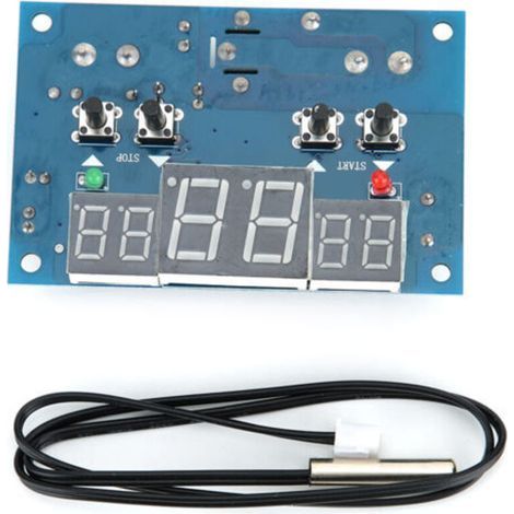Digitales Thermostatmodul XH W1401, intelligente Temperaturregelung, DC 9–15 V (1/5)