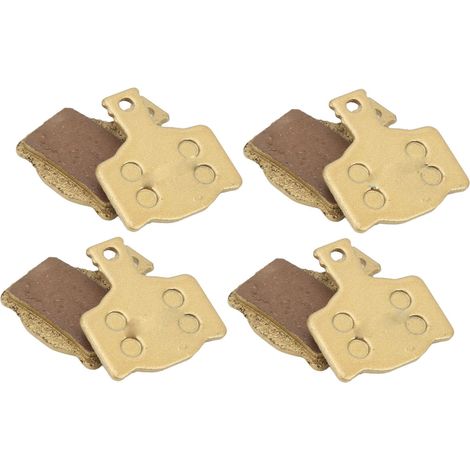 Plaquettes de frein à disque VTT en métal complet avec base cuivre pour pistes urbaines et rurales MJ03F (1/5)