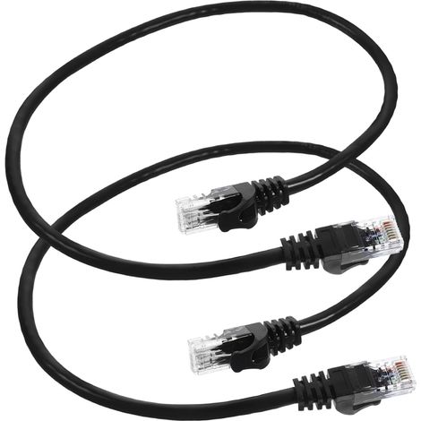 Câble Ethernet Gigabit non blindé en 2 parties pour la surveillance (1/5)