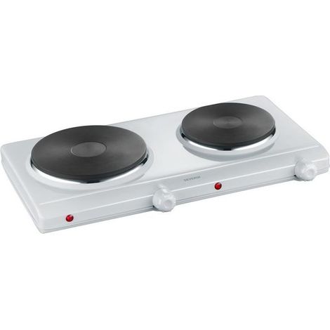 Severin DK 1042 1042-000 Doppia piastra di cottura 2 regolatori di temperatura indipendenti (1/2)
