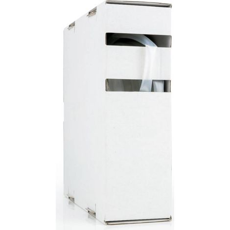 Hongshang 10636 Gaine thermorétractable sans colle transparent 4.80 mm 1.60 mm Taux de retreint:3:1 7 m (1/2)
