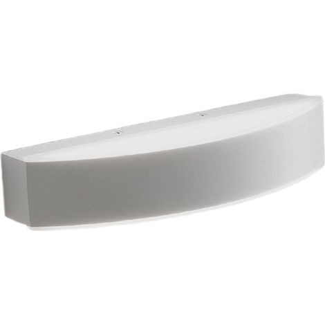 Applique Gap500N 16W 1710Lm 4000K Ip20 En Aluminium Blanc Satiné - Gealuce - Applique Led Moderne À Double Émission (1/3)