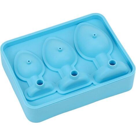 Butt Plug Ice Cube Molds, Fun Silicone Mold for Homemade Cakes, Chocolates and Candies (Women) (1/4)