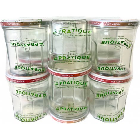 Barattoli per confettura 324ml ø82mm Pack da 12 - La Pratica