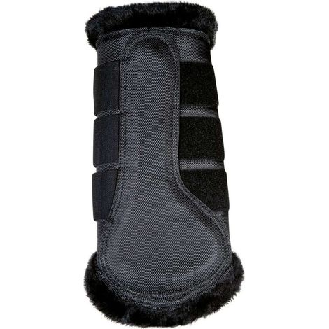 Paratendini con chiusura a strappo e imbottitura interna in peluche modello Comfort: S, blu scuro 6900 (1/4)