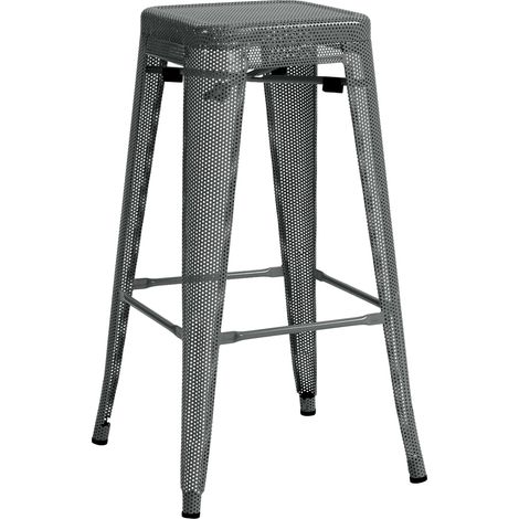 Barhocker Fletcher grau