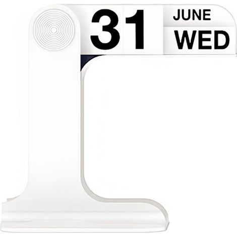 Calendario perpetuo con design a ribalta, calendario da scrivania per uso quotidiano in ufficio, accessori per la casa, decorazione da scrivania, accessori da scrivania, decorazioni (1/5)