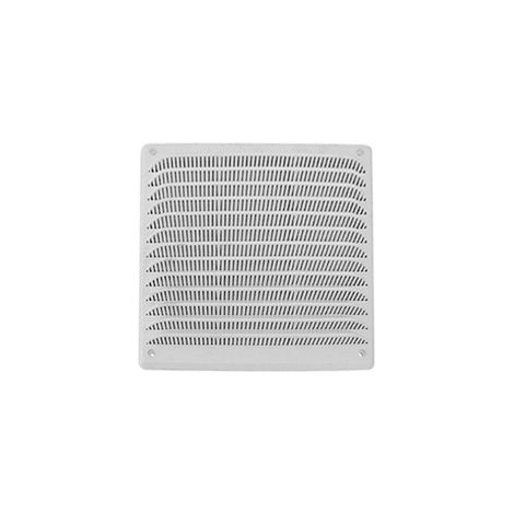 GRIGLIA DI AERAZIONE QUADRATA AD INCASSO- cm. 23 x 23- DK- pezzi 1 (1/2)