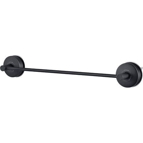 Porte Serviettes Ventouse Noir pour Salle de Bain 42,8 CM, 17'' Support Serviette Mural Inox Ventouse Porte Torchon Cuisine Barres Porte-Serviettes Douche Sans Perçage Repose Serviette Ventouse (1/5)