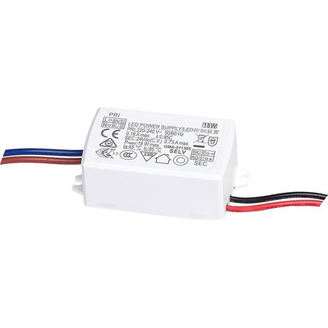 alimentation - europole izi tronic - 24 volts dc - 18w - ip20 - europole 44247