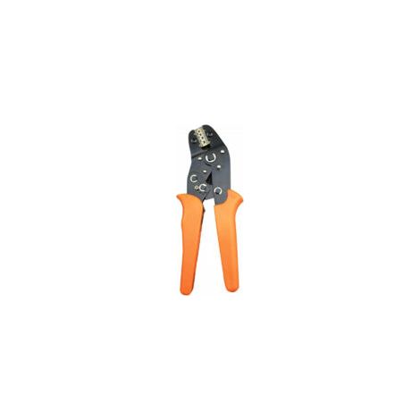 Crimpzange für Kabelschuhe AWG 28-12 0,1-1,5 mm² PH 2,0 mm/XH 2,54 mm/Dupont 2,54 mm/3,96 mm / KF2510 (1 Stück - Crezuo)
