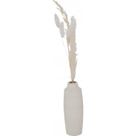 Jarrón decorativo boltze Elegante blanco 16 cm porcelana